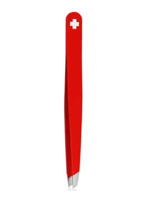Classic Red Swiss Cross tweezers